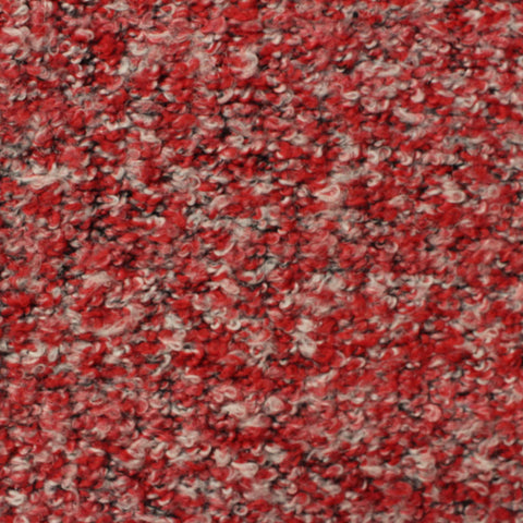 Red Marl Chunky Knit, Poly-Viscose, 540 gsm