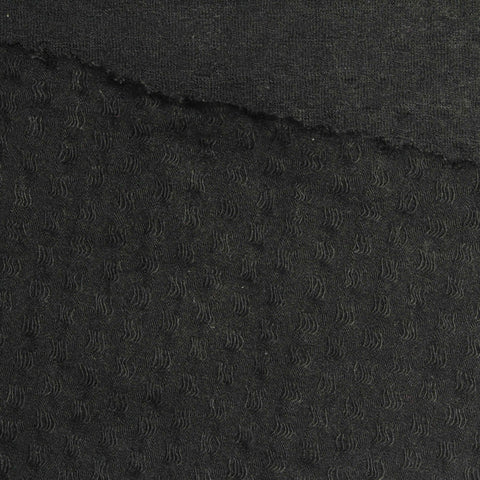 Black Jersey Knit, Viscose