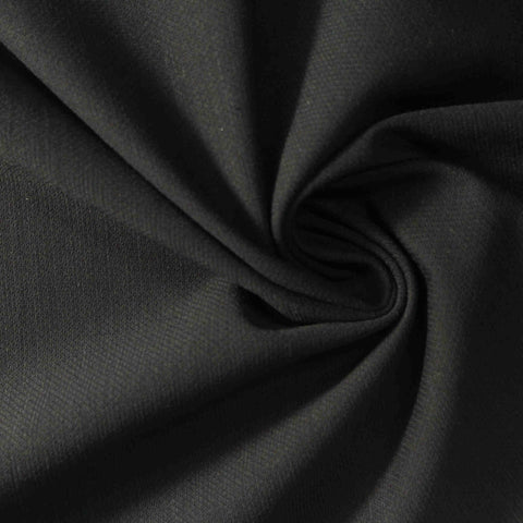 Nylon Viscose Stretch Interlock Knit Fabric, 180 gsm, 153 cm — Grey