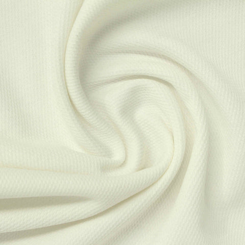Cotton Polyester Birdseye Knit Fabric, 190 gsm, 180 cm — Beige, ref EF-267039