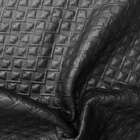 Grey Tone-on-Tone Diamond Jacquard, Polyester, 342 gsm