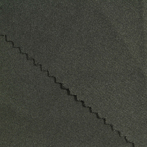 Polyester Stretch Knit Fabric, 250 gsm, 166 cm — Green