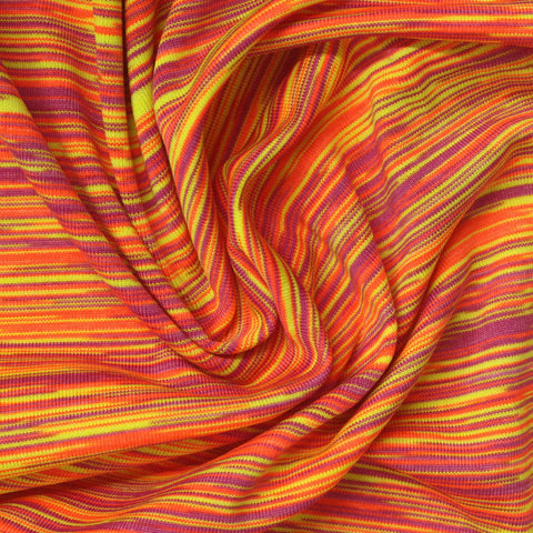 Polyester Stretch Jersey Knit Fabric, 180 gsm, 160 cm — Multi, ref EF-272512