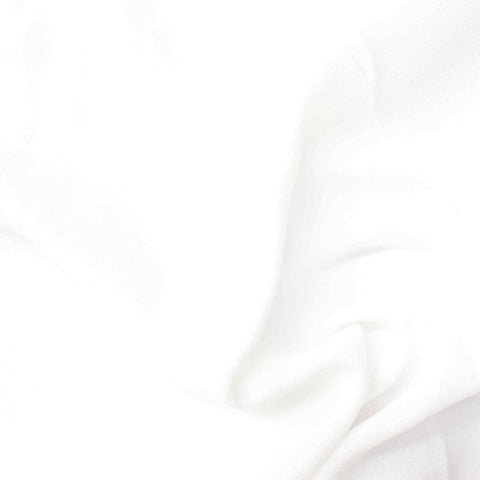 100% Polyester Woven Fabric, 158 gsm, 148 cm — White