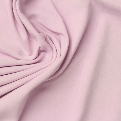 Nylon Stretch Interlock Knit Fabric, 205 gsm, 135 cm — Pink