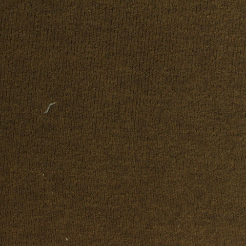 Brushed Polyester Viscose Stretch Rib Knit Fabric, 390 gsm, 160 cm — Green