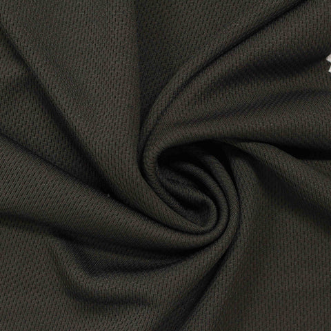 100% Polyester Birdseye Knit Fabric, 179 gsm, 160 cm — Green