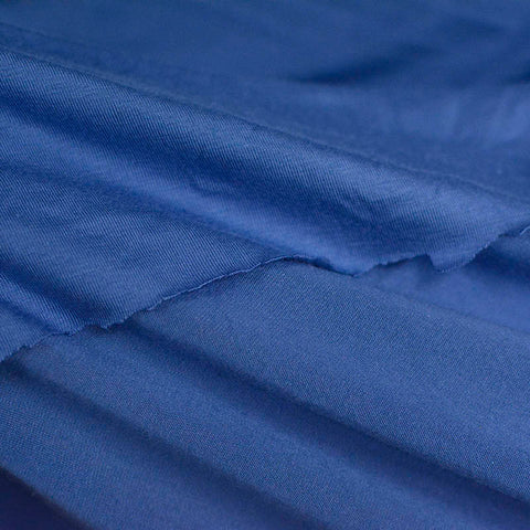 Viscose Stretch Jersey Knit Fabric, 190 gsm, 63 cm — Blue
