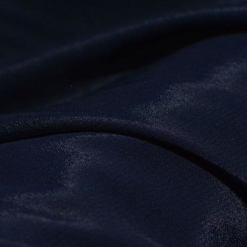 Navy Tone-on-Tone Jacquard, Viscose