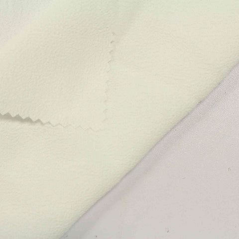 Chiffon Fabric, 172 gsm, 150 cm — White
