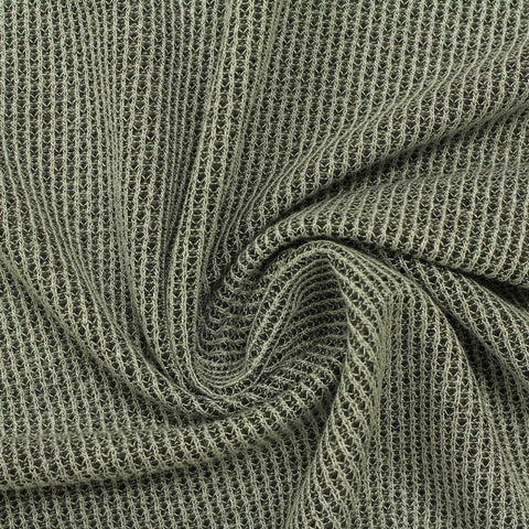 Grey Marl Interlock Knit, Viscose-Poly, 160 gsm