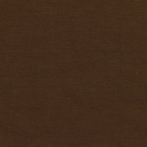 Polyester Modal Stretch Scuba Knit Fabric, 270 gsm, 170 cm — Brown