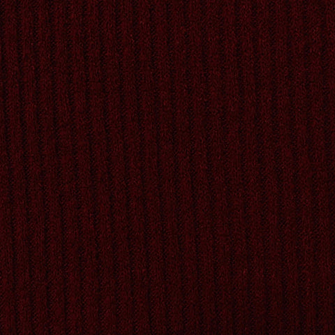 Rib Knit Fabric, 259 gsm, 170 cm — Red