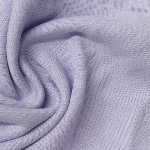 100% Cotton French Terry Fabric, 300 gsm, 180 cm — Purple