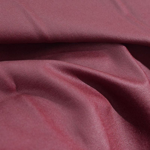 Viscose Nylon Stretch Bengaline Fabric, 240 gsm, 147 cm — Red