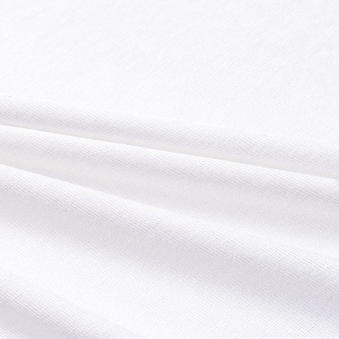 Viscose Stretch Jersey Knit Fabric, 200 gsm, 155 cm — White