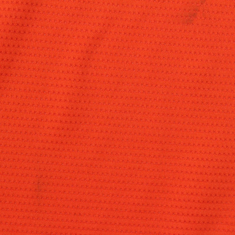 Polyester Stretch Birdseye Knit Fabric, 160 gsm, 155 cm — Orange