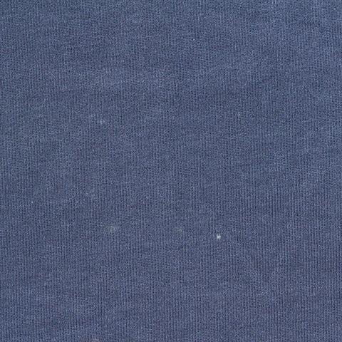 Cotton Stretch French Terry Fabric, 245 gsm, 185 cm — Blue