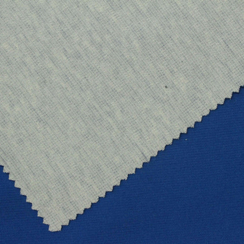 Polyester Cotton Knit Fabric, 320 gsm — Blue