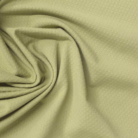 Pale Green Diagonal-Grid Jacquard, Nylon