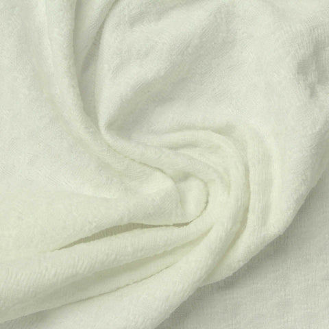 Jacquard Polyester Stretch Knit Fabric, 230 gsm, 150 cm — Beige