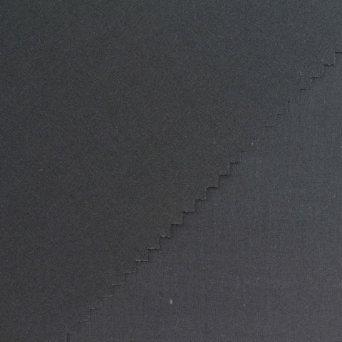Charcoal Poplin, Poly-Cotton
