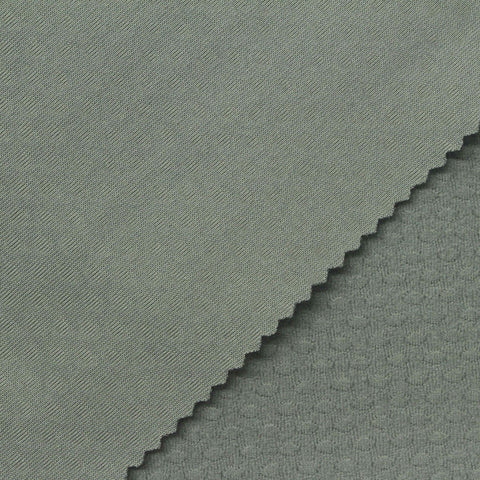 Grey-Green Dot Jacquard, Polyester