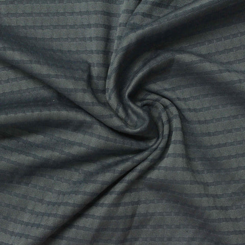 Grey Tone-on-Tone Square Jacquard, Polyester