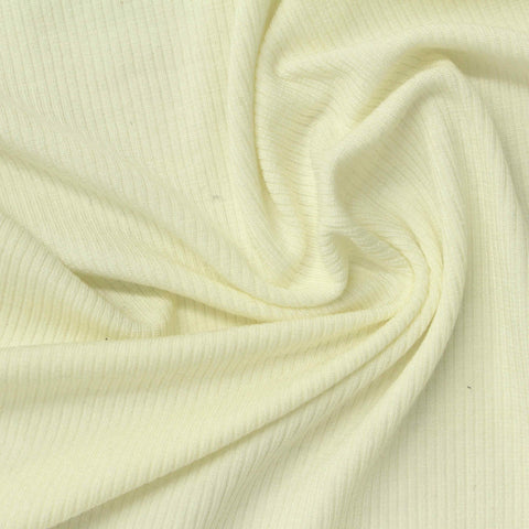 Pale Green Rib Knit, Viscose-Acrylic