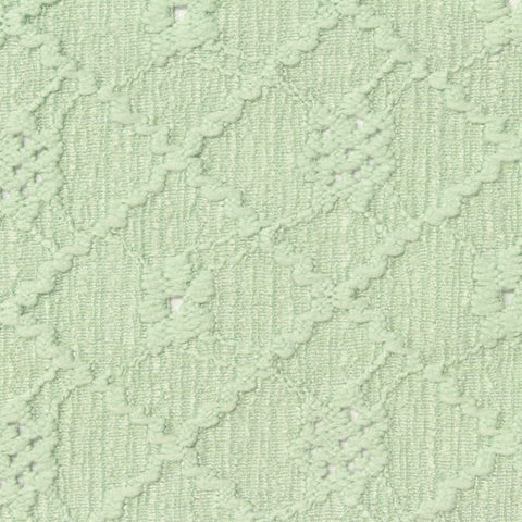 Light Green Diamond Warp Knit, Polyester