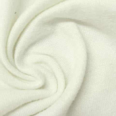 Polyester Stretch Chunky Knit Fabric, 185 gsm, 163 cm — Beige