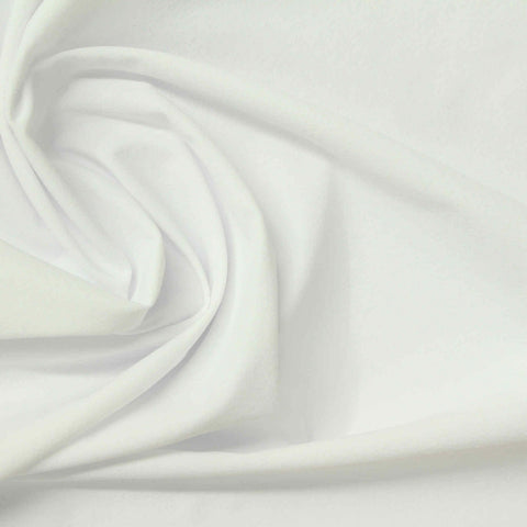 Nylon Stretch Woven Fabric, 90 gsm, 146 cm — White