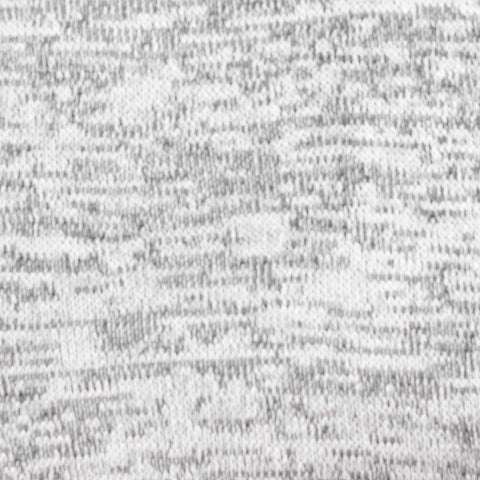 Grey Marl Chunky Knit, Viscose-Poly, 123 gsm