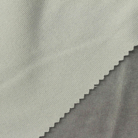 Cotton Polyester Velvet Fabric, 240 gsm, 168 cm — Grey