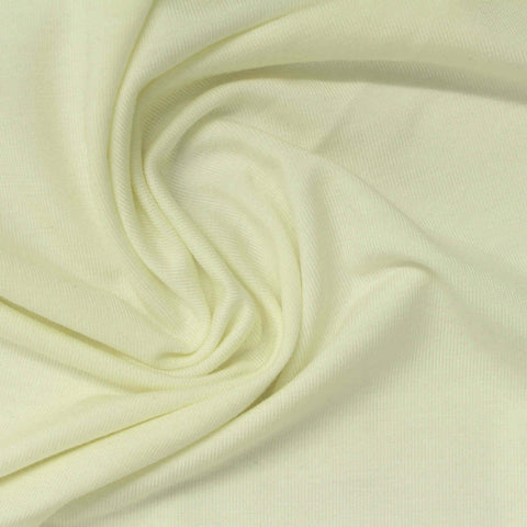 Pale Cream Jersey Knit, Tencel Lyocell