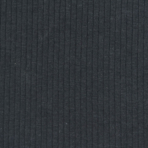 Rib Knit Fabric, 200 gsm, 140 cm — Grey