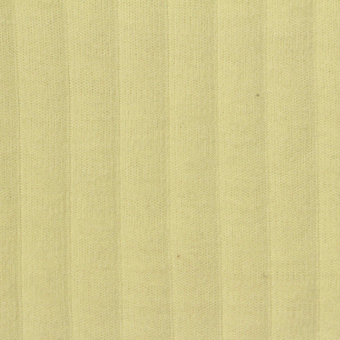 Jacquard Polyester Cotton Rib Knit Fabric, 300 gsm, 155 cm — Yellow
