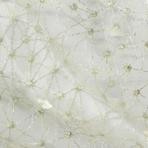 White Textured-Dot Knit, Polyester