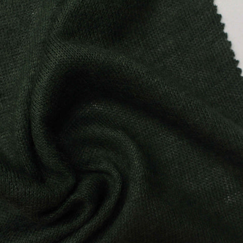 100% Acrylic Chunky Knit Fabric, 160 gsm, 167 cm — Green