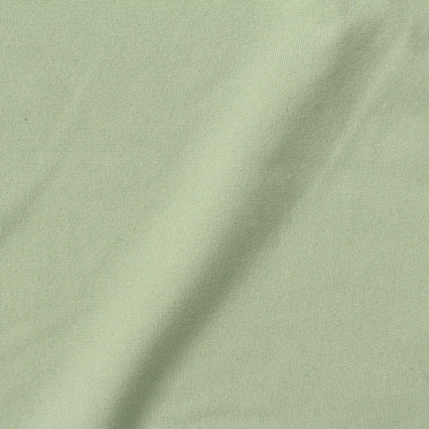 Polyester Stretch Milk Silk Knit Fabric, 160 gsm — Green