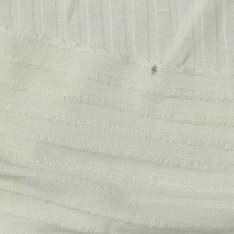 Off-White Ribbed Rib Knit, Viscose