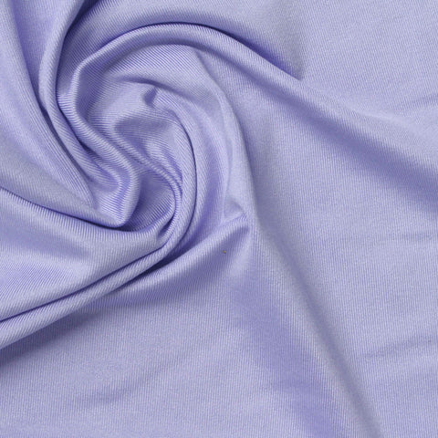 Polyester Stretch Milk Silk Knit Fabric, 200 gsm, 160 cm — Purple