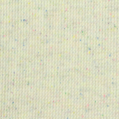 Polyester Cotton Stretch Waffle Knit Fabric, 190 gsm, 180 cm — Yellow