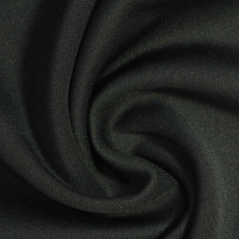 Tencel Lyocell Polyester Stretch Scuba Knit Fabric, 230 gsm, 165 cm — Green