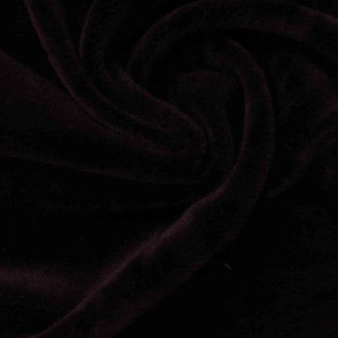 Polyester Stretch Warp Knit Fabric, 230 gsm, 185 cm — Black