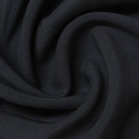 100% Viscose Woven Fabric, 116 gsm, 143 cm — Navy