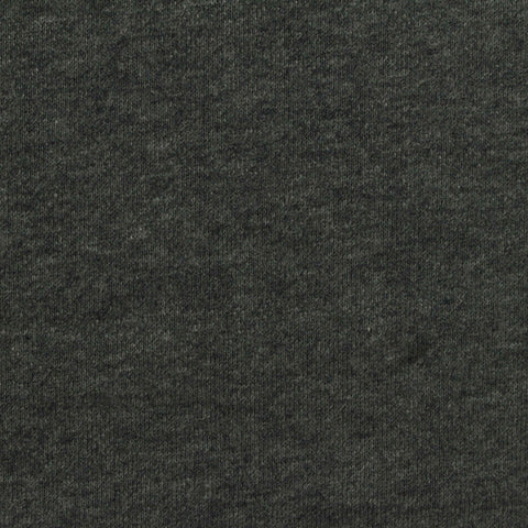 Dark Grey Marl French Terry, Cotton, 260 gsm
