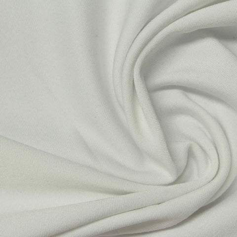 Polyester Stretch Milk Silk Knit Fabric, 290 gsm, 160 cm — Grey