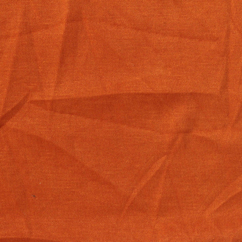 Cotton Polyester Stretch Jersey Knit Fabric, 224 gsm, 166 cm — Orange