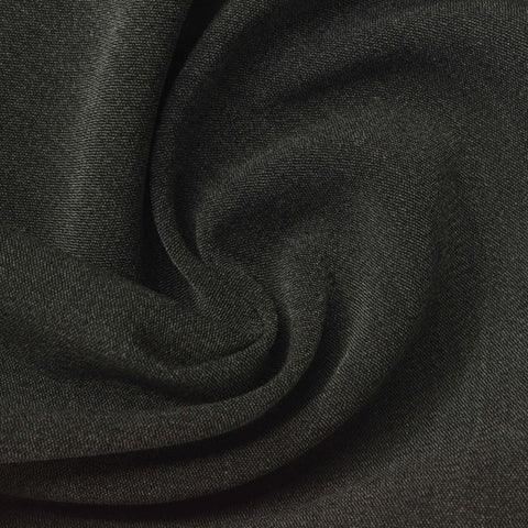 Dark Charcoal Twill, Poly-Viscose